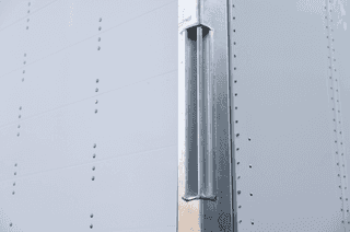 A highly durable, galvanized trailer ready for transport