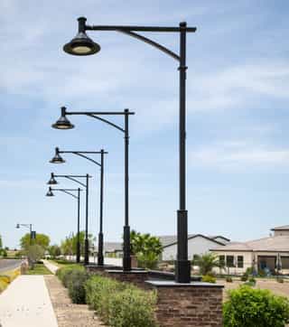 Quality inspection of a galvanized pole